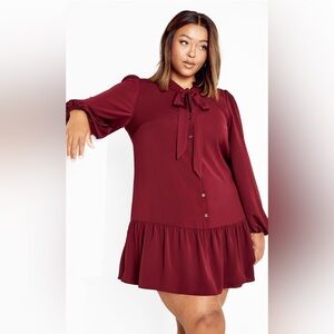 City Chic Women's Charlie Dress